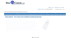 Desktop Screenshot of hearcentral.com